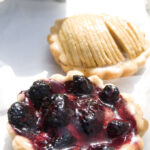 Blackberry & Honey Ricotta Tart